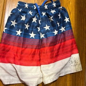 UA swim trunks